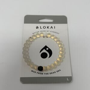 Lokai Water from Mt Everest Mud from the Dead Sea Bracelet - L - NWT